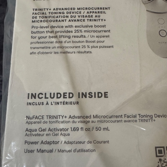 NuFACE Trinity Plus + Smart Advanced Microcurrent Facial Toning Starter Kit BNIB - Picture 4 of 16